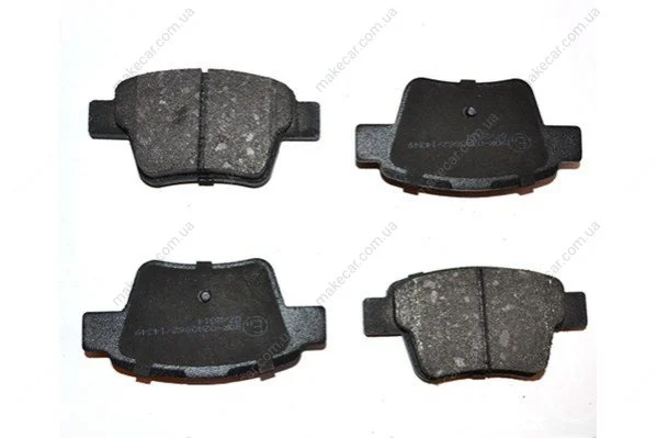 <strong>Гальмівні колодки перед. Citroen C4/Peugeot 307 1.4-2.0 00- ASAM 71369 (фото 1)</strong>