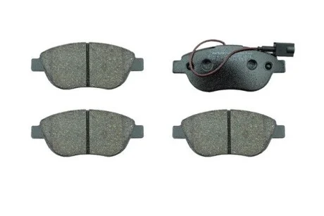 Колодка гальмівна передня з датчиком FIAT BRAVO (07-14),LINEA (07-) для Fiat, Abarth, Lancia, Opel, Vauxhall ASAM 71868 фото товару