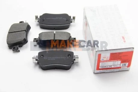 Гальмівні колодки зад. Octavia III/Sharan/Audi Q3 12- (TRW) для Seat, Audi, Volkswagen, Skoda ASAM 72631 фото товару