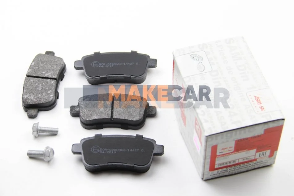 <strong>Гальмівні колодки зад. Megane III/Fluence 08- ASAM 74232 (фото 1)</strong>