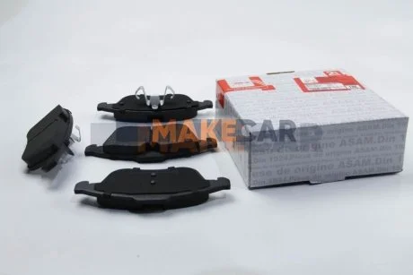 Гальмівні колодки перед. Renault Grand Scenic 09-/Megane 08- (ATE) (155,3x63x18) для ASAM 74524 фото товару