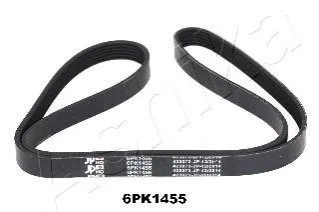 Ремінь поліклиновий для Citroen, Seat, Skoda, Opel, Volkswagen ASHIKA 112-6PK1455 фото товару