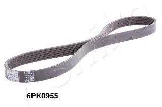 Ремінь поліклиновий для Alfa Romeo, Mitsubishi, Mazda, BMW, Audi ASHIKA 112-6PK955 фото товару