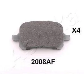 <strong>Колодки гальмівні дискові (комплект 4 шт) ASHIKA 50-02-2008 (фото 1)</strong>