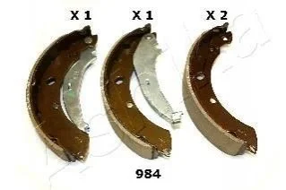 Колодки тормозные барабанные для Chrysler ASHIKA 55-09-984 фото товара