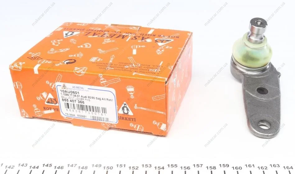 <strong>Опора кульова (нижня) Audi 80 86-91 Пр ASMETAL 10AU0601 (фото 1)</strong>
