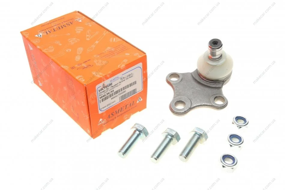<strong>Опора кульова Berlingo/Partner 96> (конус 16)(-г/п) ASMETAL 10CT0100 (фото 1)</strong>
