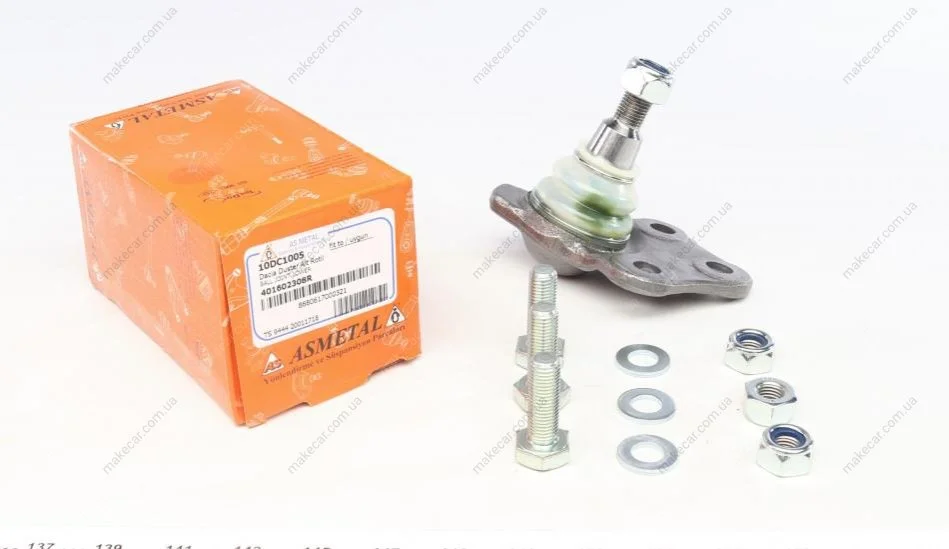 <strong>Опора кульова Duster 10- ASMETAL 10DC1005 (фото 1)</strong>