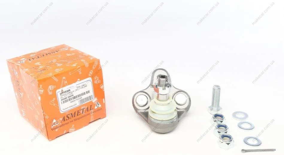<strong>Опора кульова Toyota Corolla/Avensis 92-09 ASMETAL 10TY0205 (фото 1)</strong>