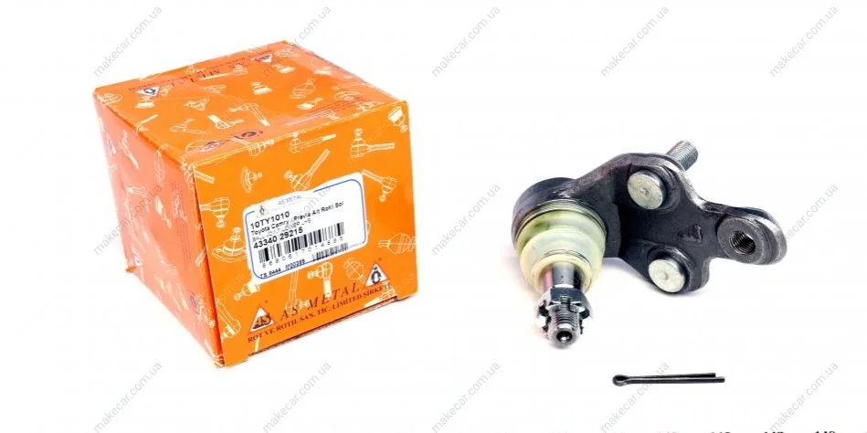 <strong>Опора кульова Toyota Camry 01-11/Lexus RX 03-08 Л. ASMETAL 10TY1010 (фото 1)</strong>