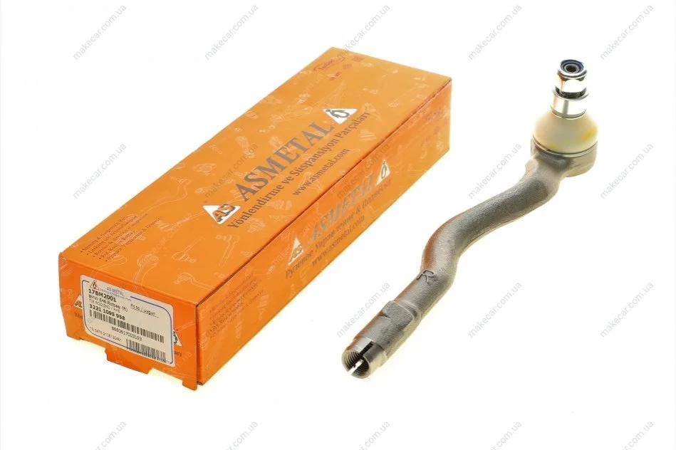 <strong>Наконечник рульової тяги BMW 3 E46 98- Пр. ASMETAL 17BM2001 (фото 1)</strong>