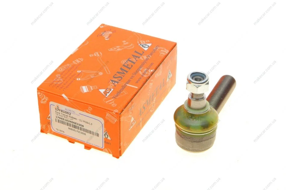 <strong>Накінечник кермової тяги ASMETAL 17FR1052 (фото 1)</strong>