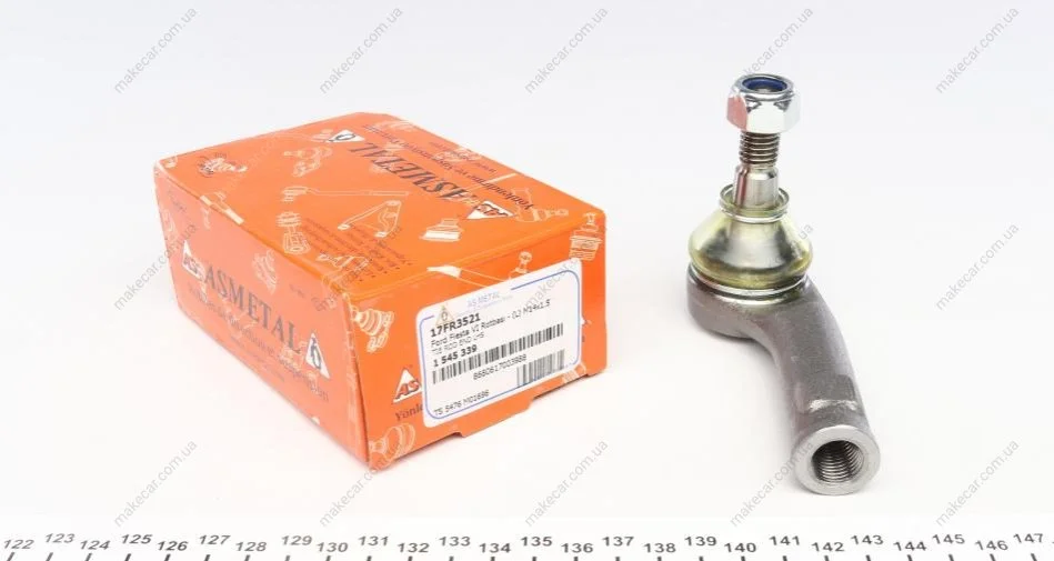 <strong>Наконечник рульової тяги Fiesta/B-Max 08- Л. ASMETAL 17FR3521 (фото 1)</strong>