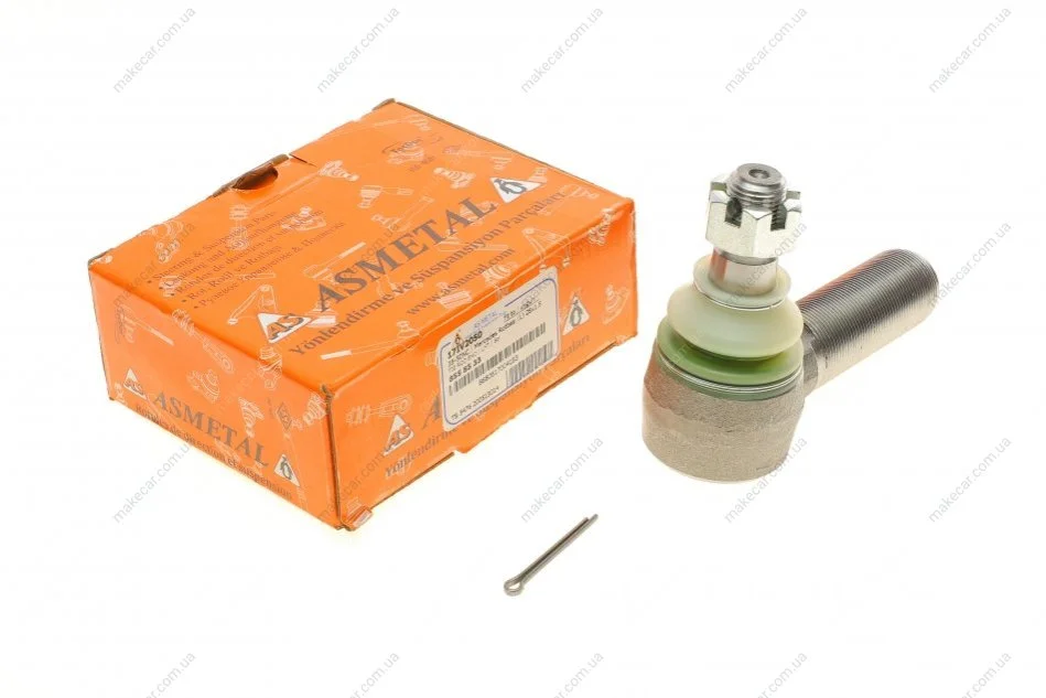 <strong>Наконечник рульової тяги 28x1.5 DB 609-814-817/MAN/Iveco (повздовж.) Л. ASMETAL 17IV2050 (фото 1)</strong>