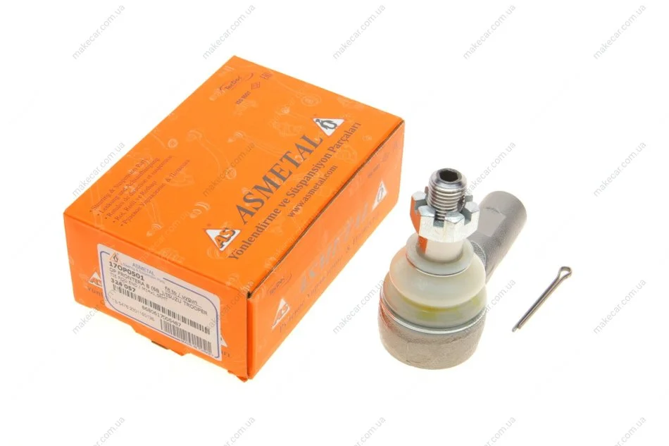 <strong>Наконечник рульової тяги Opel Frontera/Monterey 98-04 ASMETAL 17OP0501 (фото 1)</strong>