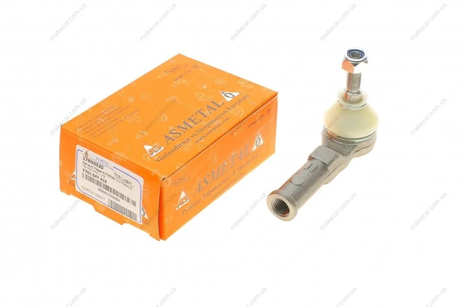 <strong>Наконечник рульової тяги Kangoo/Clio/Megane 03.99> Л. ASMETAL 17RN5520 (фото 1)</strong>