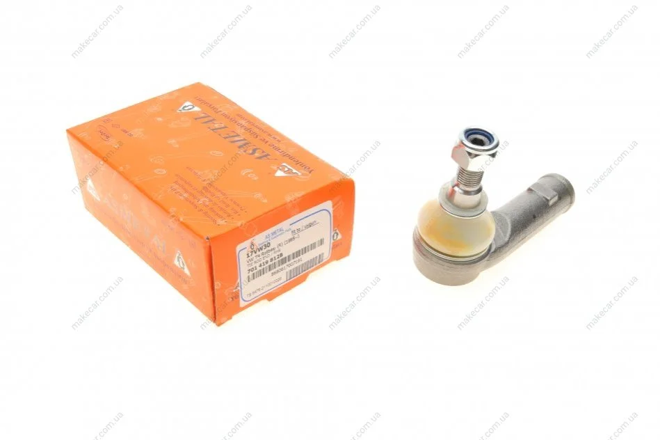<strong>Наконечник рульової тяги T4 95-03 (конус 18) Пр. ASMETAL 17VW30 (фото 1)</strong>