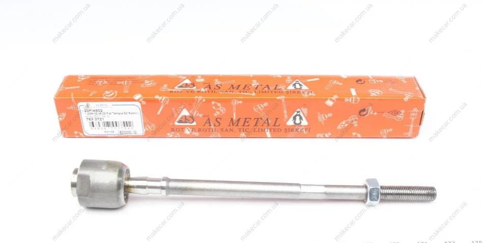 <strong>Тяга рульова Fiat Uno/Tipo/Bravo/Seat Ibiza 83-01 (272mm) ASMETAL 20FI4502 (фото 1)</strong>