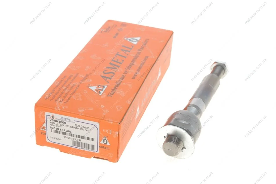 <strong>Тяга рульова Honda Civic VIII Saloon 05-12 ASMETAL 20HN3000 (фото 1)</strong>