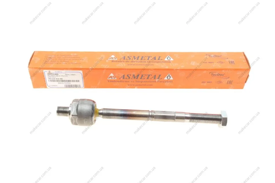 <strong>Тяга рульова Citroen Berlingo/Peugeot 508 II 18-/Peugeot 308 II 13- (L=207mm) ASMETAL 20PE1200 (фото 1)</strong>
