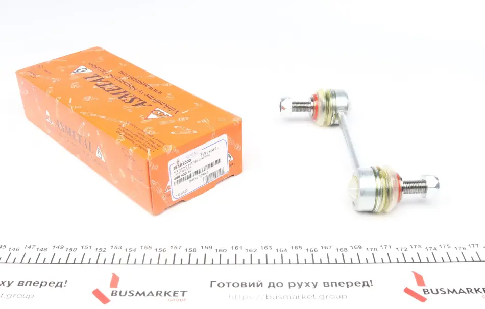 <strong>Тяга (стійка) стабілізатора ASMETAL 26AR1000 (фото 1)</strong>
