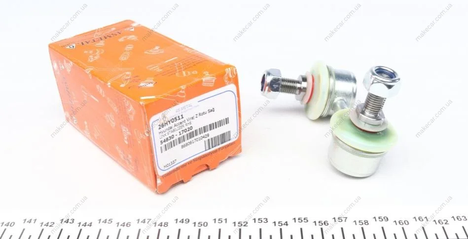 <strong>Тяга cтабілізатора перед. Hyundai Accent II 00-05/Mitsubishi Outlander I 03-08 Пр. ASMETAL 26HY0511 (фото 1)</strong>