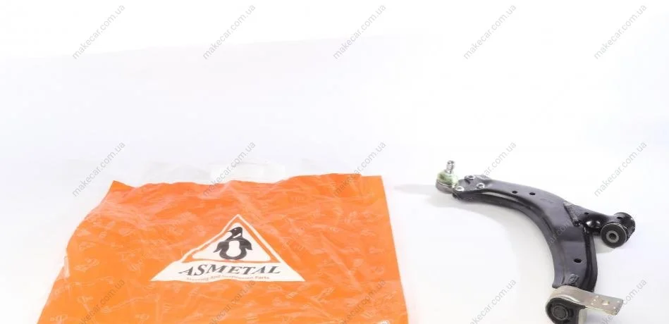 <strong>Важіль передній нижній Berlingo/Partner (крім 2.0HDI) Л. (+шар. опора 16мм) ASMETAL 30CT0100 (фото 1)</strong>