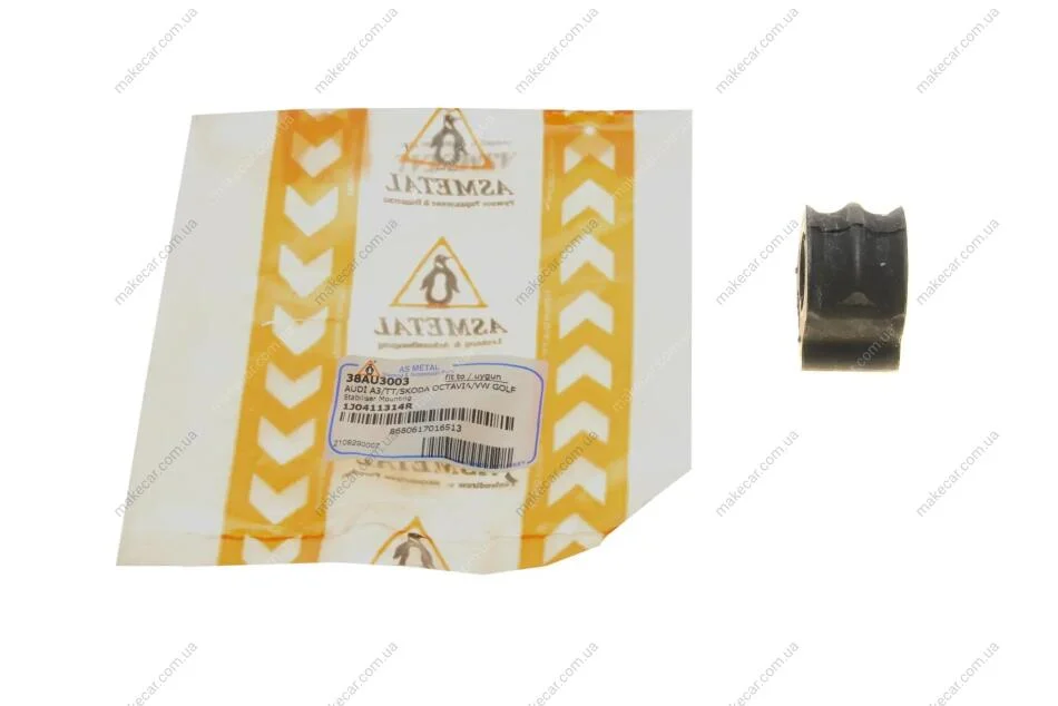 <strong>Втулка переднього стабілізатора Audi A3/TT/Skoda Octavia/Bora/VW Golf (d=19mm) ASMETAL 38AU3003 (фото 1)</strong>
