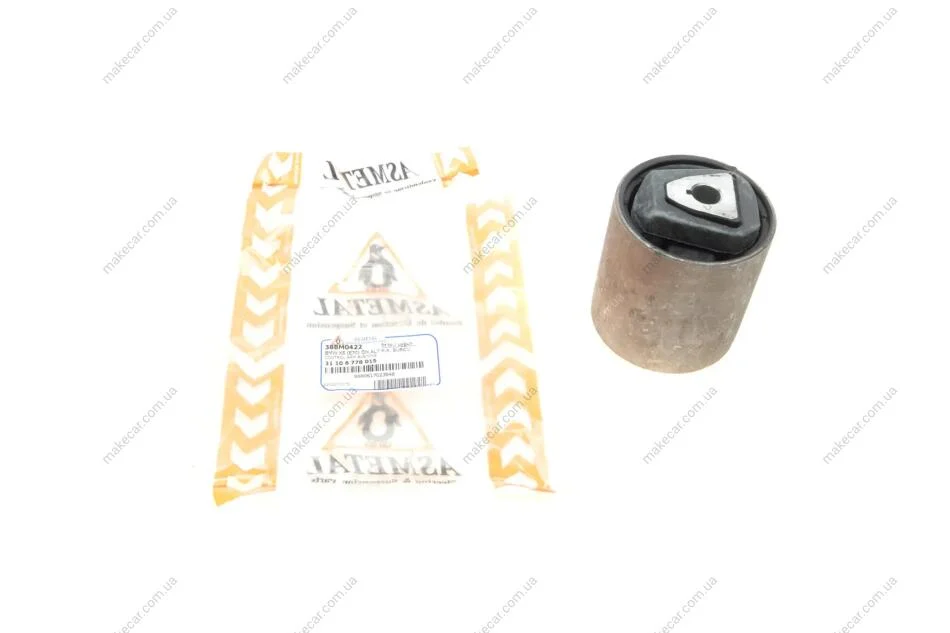 <strong>Сайлентблок важеля ASMETAL 38BM0422 (фото 1)</strong>