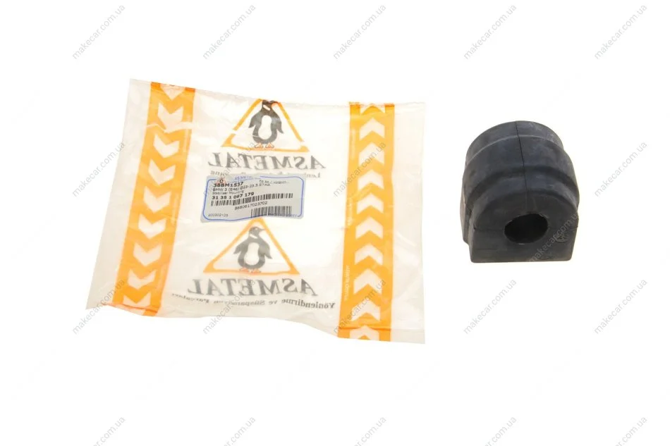 <strong>Втулка стабілізатора ASMETAL 38BM1537 (фото 1)</strong>