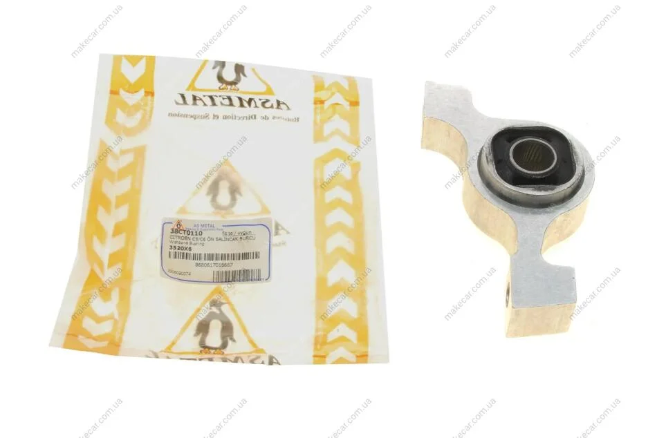 <strong>Сайлентблок важеля ASMETAL 38CT0110 (фото 1)</strong>