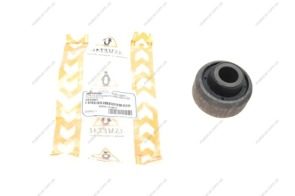 <strong>Сайлентблок важеля ASMETAL 38CT0300 (фото 1)</strong>