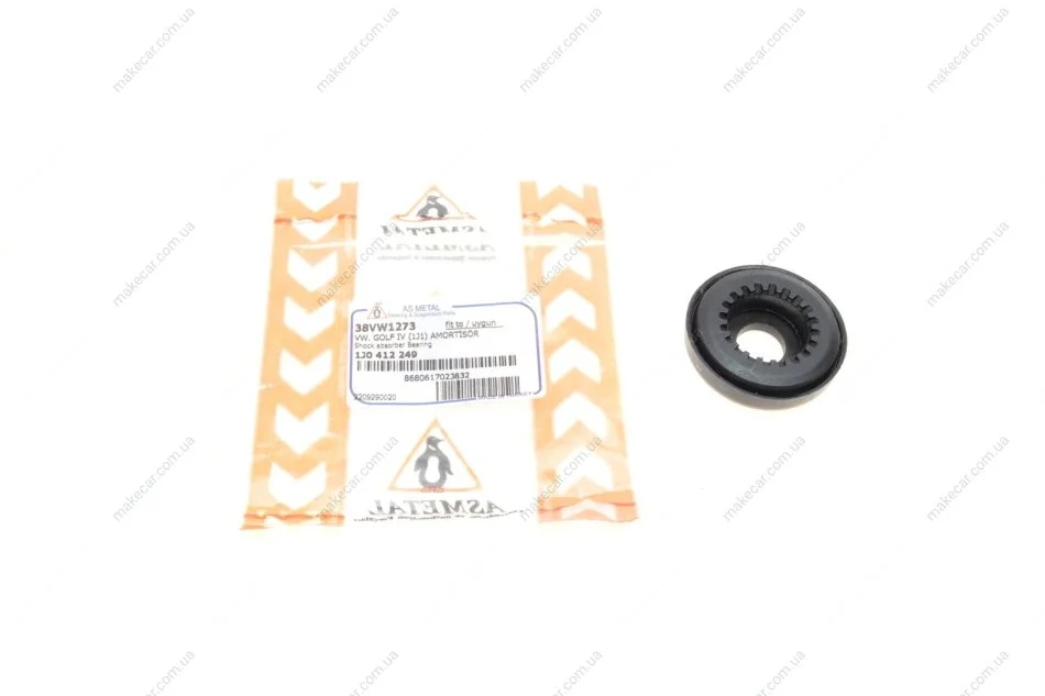 <strong>Підшипник опори амортизатора Caddy II 95>/Golf IV/Octavia ASMETAL 38VW1273 (фото 1)</strong>