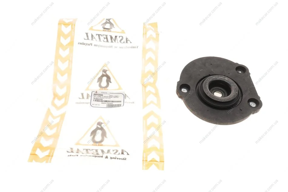 <strong>Опора амортизатора Fiorino/Nemo/Bipper 07- Л. (без подшипника) ASMETAL 45FI3500 (фото 1)</strong>