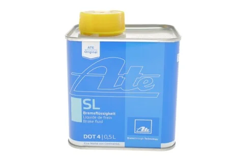 Рідина гальмівна SL DOT 4, 0,5л. для ATE 03.9901-5831.2 фото товару