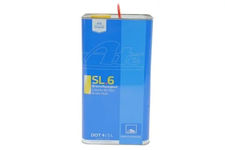 Рідина гальмівна SL.6 DOT 4, 5л. для ATE 03.9901-6403.2 фото товару