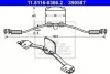 <strong>Монтажний набір гальмівних колодок передн VOLVO S60 I, S80 I, XC70 I, XC90 I 2.0-4.4 11.97-12.14 ATE 11.8116-0366.2 (фото 1)</strong>