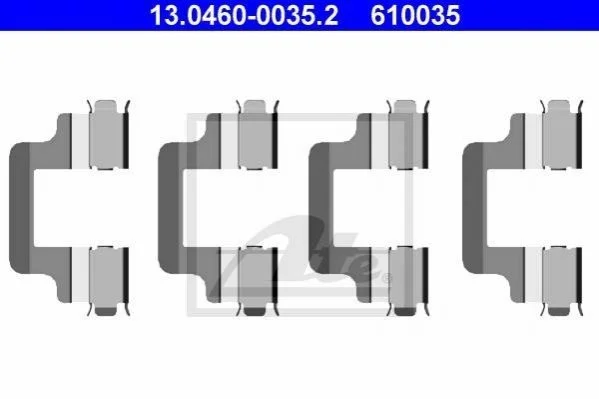 <strong>К/т монтажний колодок ATE 13.0460-0035.2 (фото 1)</strong>