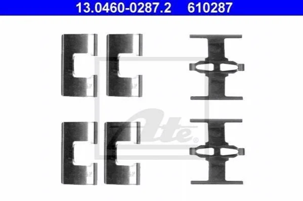 <strong>Комплектуючі для гальмівних колодок ATE 13046002872 (фото 1)</strong>