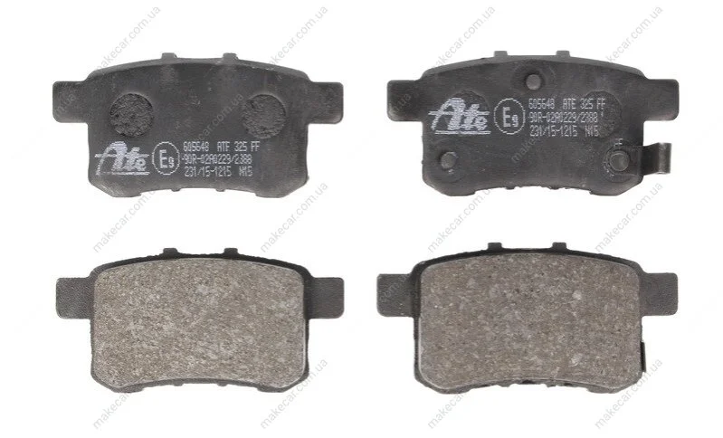 <strong>Комплект гальмівних колодок з 4 шт. дисків ATE 13046056482 (фото 1)</strong>