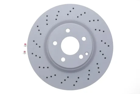 Диск гальмівний для Mercedes ATE 24.0132-0153.1 фото товару