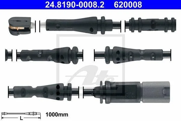 <strong>Датчик зносу,гальм.колодки ATE 24819000082 (фото 1)</strong>