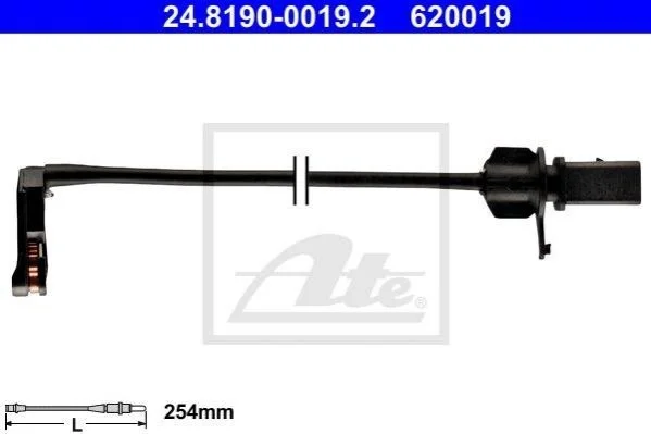 <strong>Датчик зносу гальмівних колодок ATE 24.8190-0019.2 (фото 1)</strong>