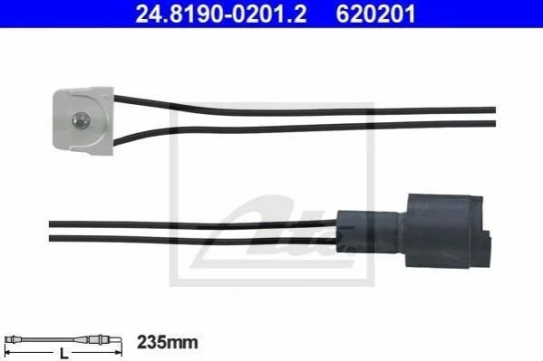 <strong>Датчик зносу гальмівних колодок ATE 24819002012 (фото 1)</strong>