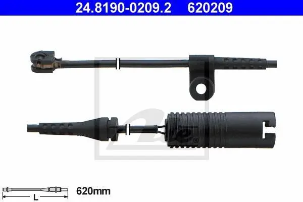<strong>Датчик зносу гальмівних колодок BMW ATE 24819002092 (фото 1)</strong>
