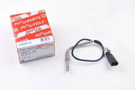 Датчик температури ОГ AUDI A4/A6/ Q7/VW TOUAREG 2.7D/3.0D 03- (після каталізатора) для AUTLOG AS3012 фото товару