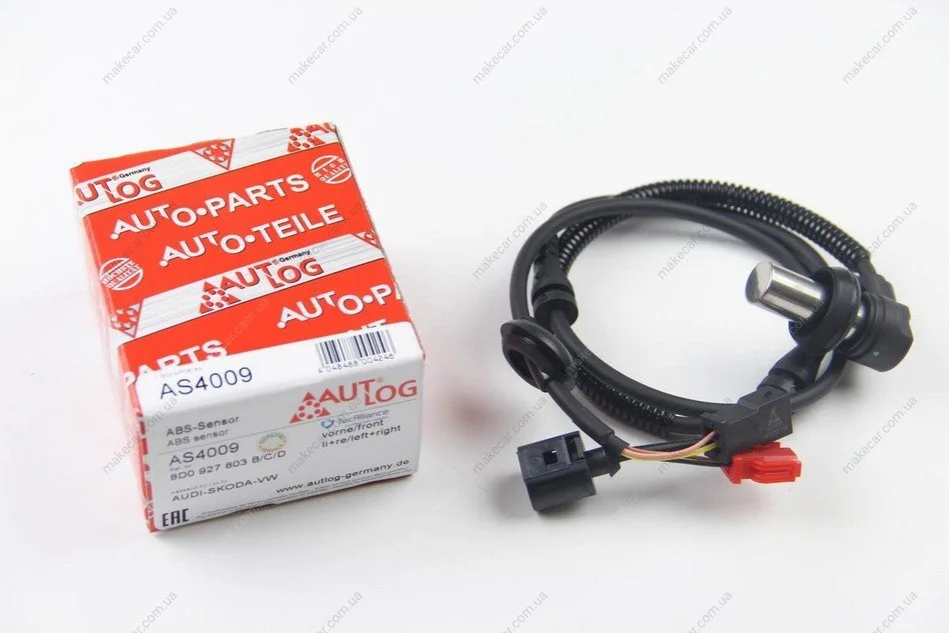 <strong>Датчик ABS передній Passat 96-05/Audi A4 95-01 (1015 мм) AUTLOG AS4009 (фото 1)</strong>