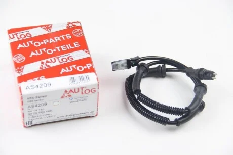 Датчик ABS передній Trafic/Vivaro 01-06 для Vauxhall, Opel, Renault AUTLOG AS4209 фото товару