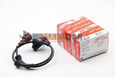 Датчик ABS NISSAN X-TRAIL (T30) 01-13 зад. Л для AUTLOG AS4279 фото товару