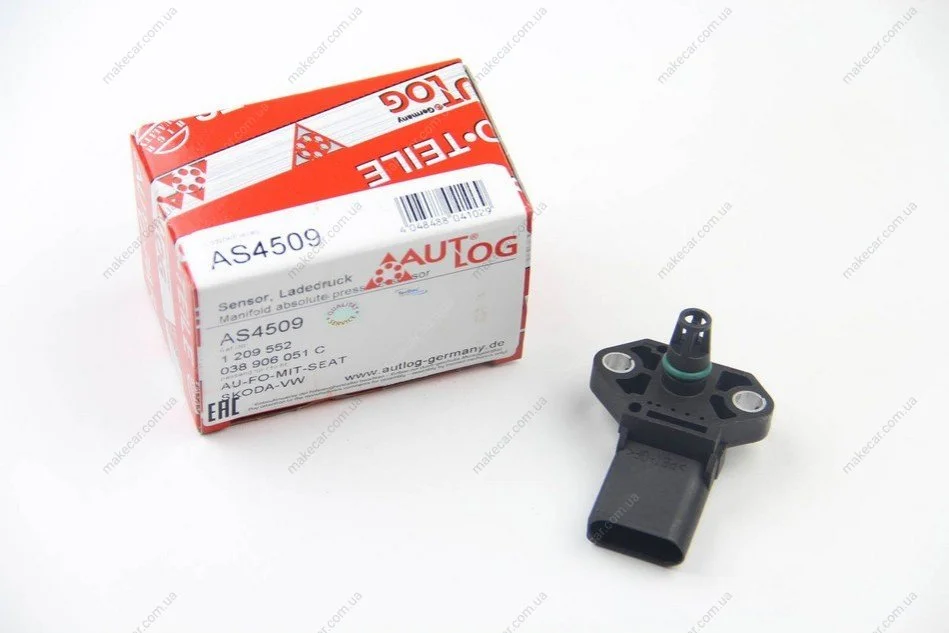 <strong>Датчик тиску наддуву 2.5TDI Crafter 06-/T5 03- AUTLOG AS4509 (фото 1)</strong>